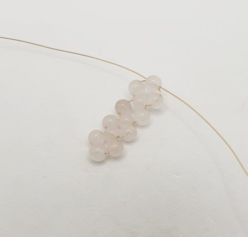 Natalie Patten's Right Angle Weave Wire Earrings - , Contemporary Wire Jewelry, Weaving, Wire Weaving, Weaving Wire, pull the wires through