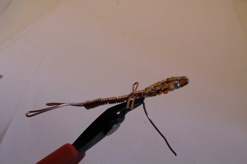 Judy Freyer Thompson's Wire Stick People - , Contemporary Wire Jewelry, Wire Wrapping, Wrapping, Wire Wrapping Jewelry, , coil the wire