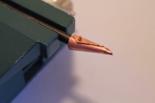 Judy Freyer Thompson's Making Basic End Cones - , Findings & Components, Toggles & Clasps, Earwire & Headpin, Cutting, Cutting Tool, Cutters, How To Punch Holes, Hole Punching, Punch A Hole, Findings, Clasps, Components, Riveting, Riveting Techniques, Wire Rivets, insert a rivet