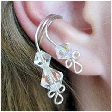 Crystal Ear Cuff