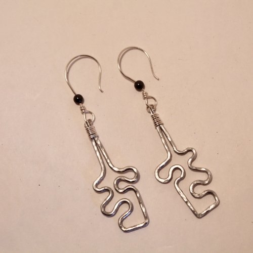 Jigsaw Puzzle Earrings