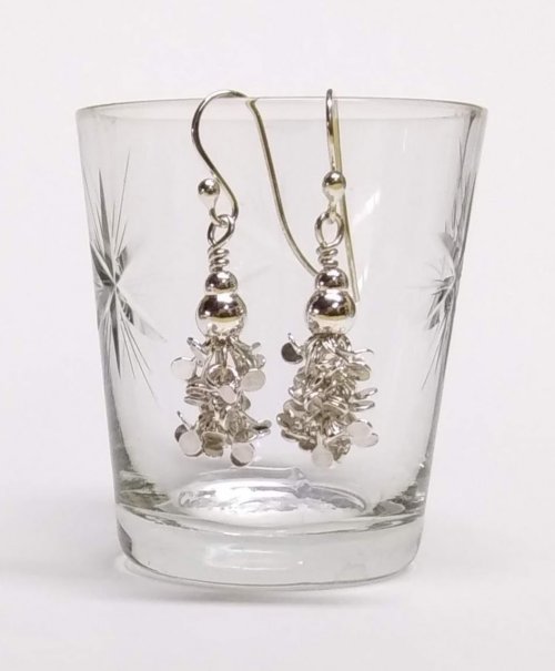 Paddle Fringe Earrings