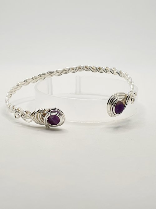 Braided Wire Cuff