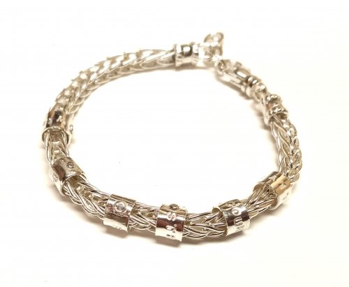 Stamped Tube Beads