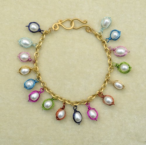 Oyster Coast Charm Bracelet