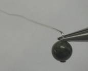 Judy Larson's Wire Wrapped Loops - , Findings & Components, Toggles & Clasps, Earwire & Headpin, Coiling, Coiling Wire, Wire Coiling, Findings, Clasps, Components, Loops, Wire Loop, Wrapped Wire Loop, Wire Wrapping, Wrapping, Wire Wrapping Jewelry, Using chain nose pliers