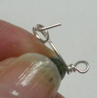 Judy Larson's Wire Wrapped Loops - , Findings & Components, Toggles & Clasps, Earwire & Headpin, Coiling, Coiling Wire, Wire Coiling, Findings, Clasps, Components, Loops, Wire Loop, Wrapped Wire Loop, Wire Wrapping, Wrapping, Wire Wrapping Jewelry, Ready to cut with flush cutter