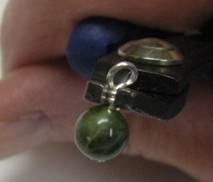Judy Larson's Wire Wrapped Loops - , Findings & Components, Toggles & Clasps, Earwire & Headpin, Coiling, Coiling Wire, Wire Coiling, Findings, Clasps, Components, Loops, Wire Loop, Wrapped Wire Loop, Wire Wrapping, Wrapping, Wire Wrapping Jewelry, Using bead crimping pliers to tighten wrap