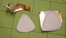 Judy Larson's Sticker Templates - , Wire Jewelry Design, Cutting, Cutting Tool, Cutters, Sawing, Saw, Wire Saw, Design, Cutting shapes out of copper sheet