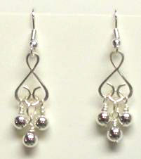 Judy Larson's Using 6 Step Barrel Pliers  - , Tools For Wire Jewelry, Coiling, Coiling Wire, Wire Coiling, Jump Rings, Jump Ring, Making Jump Rings, Loops, Wire Loop, Wrapped Wire Loop, Spirals, Wire Spiral, Spiral Wire Wrap, Design, Tools, Heart link earrings