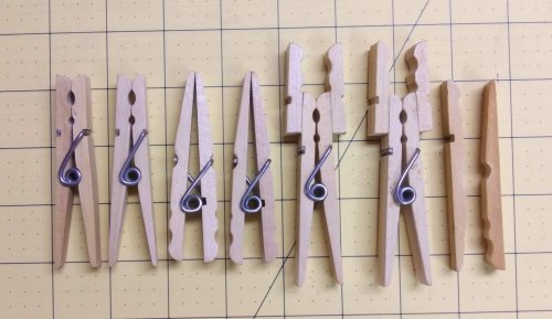 Judy Larson's Clothespin Tools - , Tools For Wire Jewelry, Tools, clothespin tools