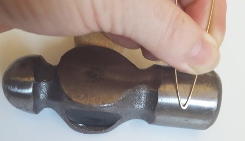 Kylie Jones's Tool Tip - Quick Makeshift Bench Block - , Tools For Wire Jewelry, Tools, makeshift bench block