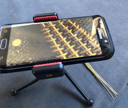 Kylie Jones's Use Your Phone as a Digital Microscope.  - , General Education, , phone as a magnifier 