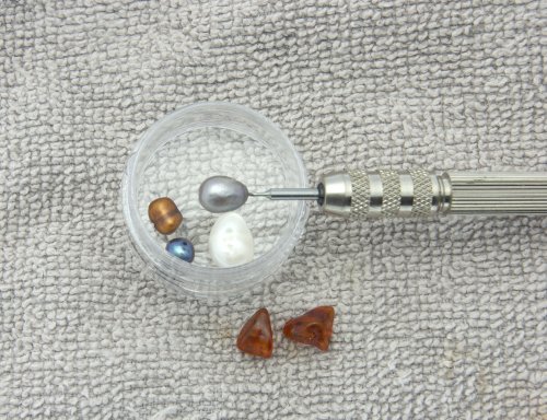 Kylie Jones's Tool Tip - Enlarging Bead Holes to Fit Your Wire - , Tools For Wire Jewelry, Tools, enlarging bead holes