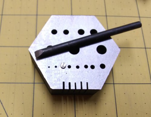 Judy Larson's Tool Tip - Steampunk or Industrial Rivets  - , Tools For Wire Jewelry, Riveting, Riveting Techniques, Wire Rivets, tool tip rivet maker