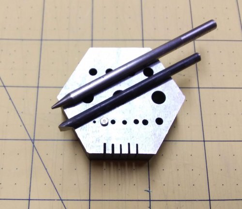 Judy Larson's Tool Tip - Steampunk or Industrial Rivets  - , Tools For Wire Jewelry, Riveting, Riveting Techniques, Wire Rivets, tool tip rivet maker