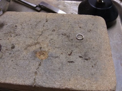 Judy Larson's Rescuing a Very Used Magnesia Soldering Block - , Tools For Wire Jewelry, Tools, rescuing a very used soldering brick