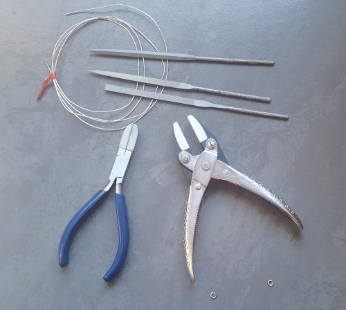 Kylie Jones's Filing a Straight Edge on Wire - , General Education, Filing, Finishing, filing a straight edge on wire