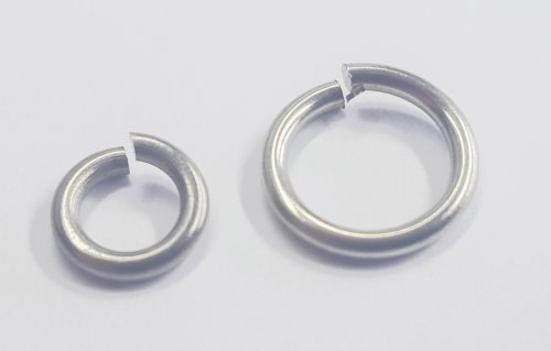 Kylie Jones's Closing Stainless Steel Jump Rings - , Chain Maille Jewelry, , closing stainless steel jump rings