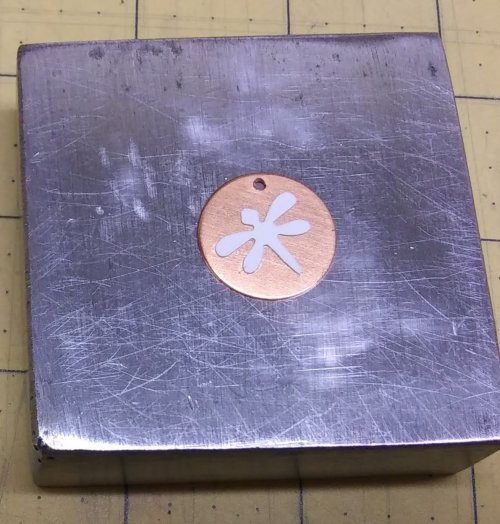 Judy Larson's Think Outside the Box - Alternative Metal Texturing - , Metalwork, Texturing, alternative metal texturing