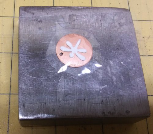 Judy Larson's Think Outside the Box - Alternative Metal Texturing - , Metalwork, Texturing, alternative metal texturing