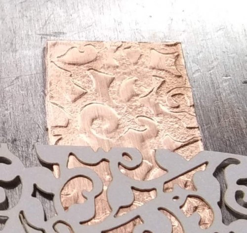 Judy Larson's Think Outside the Box - Alternative Metal Texturing - , Metalwork, Texturing, alternative metal texturing