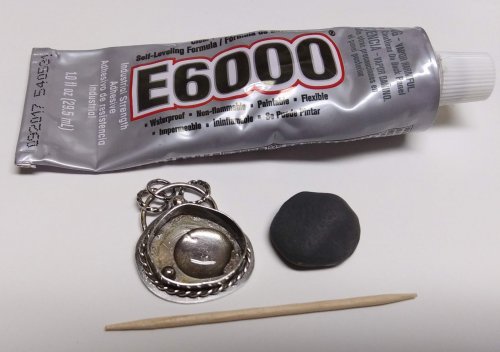 Judy Larson's Using Glue Under Cabochons  - , General Education, , using glue under cabochons