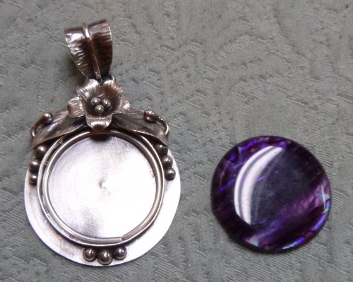 Judy Larson's Using Glue Under Cabochons  - , General Education, , using glue under cabochons