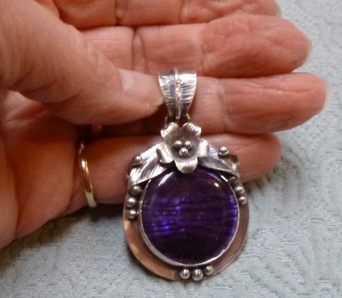 Judy Larson's Using Glue Under Cabochons  - , General Education, , using glue under cabochons