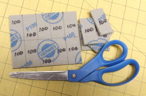 Judy Larson's Using Sanding Sponges and Papers - , Tools For Wire Jewelry, Filing, Finishing, sanding sponges