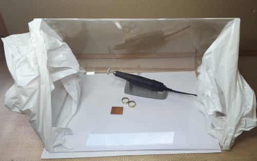 Kylie Jones's Make a Dustproof Polishing Tent - , Tools For Wire Jewelry, Tools, safety, make a dustproof polishing tent 
