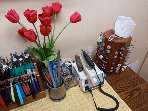 Judy Larson's Tool Tip -  Bench Brushes - , Tools For Wire Jewelry, Filing, Finishing, bench brushes
