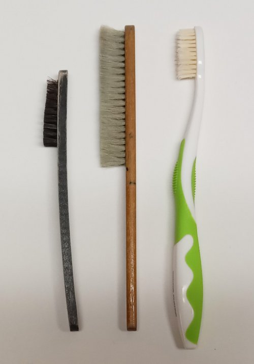 Judy Larson's Tool Tip -  Bench Brushes - , Tools For Wire Jewelry, Filing, Finishing, bench brushes