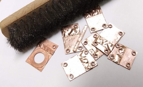 Judy Larson's Tool Tip - Soft Bristle Metal Brushes - , Tools For Wire Jewelry, Tools, soft bristle brushes