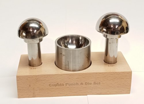 Judy Larson's Large Dapping Punches and Alternatives  - , Tools For Wire Jewelry, Dapping, Dapping Jewelry, Tools, , large dapping tools