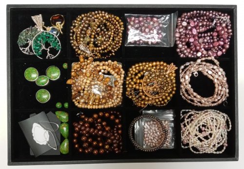 Judy Larson's Display Trays as Storage - , Store Wire Jewelry, , display trays as storage