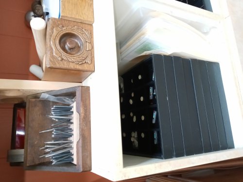 Judy Larson's Display Trays as Storage - , Store Wire Jewelry, , display trays as storage
