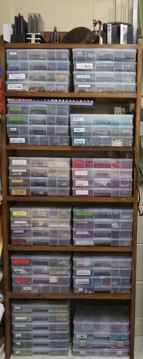 Judy Larson's Build Better Bead Storage - , Store Wire Jewelry, Beads, , build better bead storage