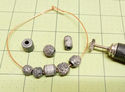 Judy Larson's Tumbling and Polishing Metal Beads - , General Education, Filing, Finishing, , tumbling metal beads