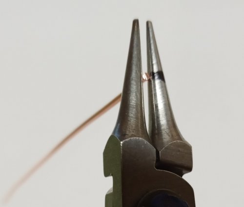 Judy Larson's Making SImple Eyepins - , Findings & Components, Toggles & Clasps, Earwire & Headpin, Loops, Wire Loop, Wrapped Wire Loop, making simple eye pins