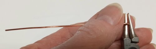Judy Larson's Making SImple Eyepins - , Findings & Components, Toggles & Clasps, Earwire & Headpin, Loops, Wire Loop, Wrapped Wire Loop, making simple eye pins