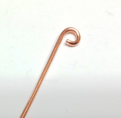 Judy Larson's Making SImple Eyepins - , Findings & Components, Toggles & Clasps, Earwire & Headpin, Loops, Wire Loop, Wrapped Wire Loop, making simple eye pins