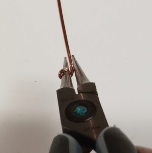 Judy Larson's Making SImple Eyepins - , Findings & Components, Toggles & Clasps, Earwire & Headpin, Loops, Wire Loop, Wrapped Wire Loop, making simple eye pins