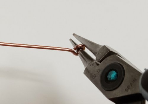 Judy Larson's Making SImple Eyepins - , Findings & Components, Toggles & Clasps, Earwire & Headpin, Loops, Wire Loop, Wrapped Wire Loop, making simple eye pins