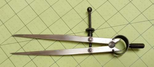 Judy Larson's Tool Tip - Divided Caliper Scribe - , Tools For Wire Jewelry, Tools, divided caliper scribe
