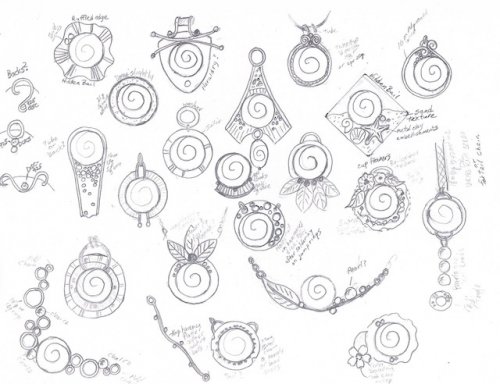 Judy Larson's Eye of Shiva AKA Pacific Cat's Eye  - , Wire Jewelry Design, Design, eye of shiva pacific cat's eye