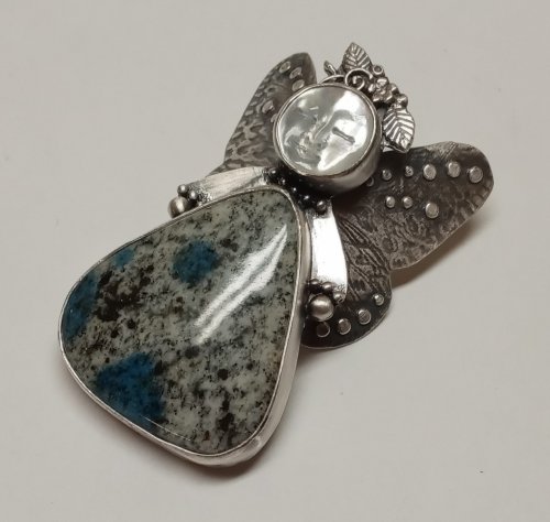 Judy Larson's Dots to the Rescue - , Wire Jewelry Design, Design, making silver dots