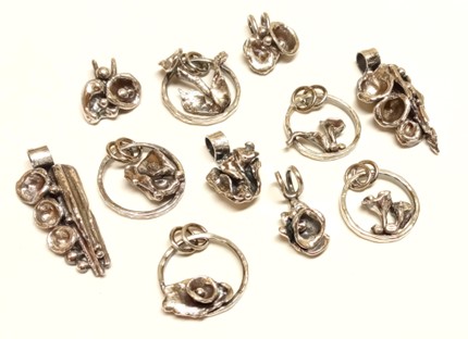 Judy Larson's Scrap Melt - , General Education, Butane Torch, Soldering, Solder, scrap melt