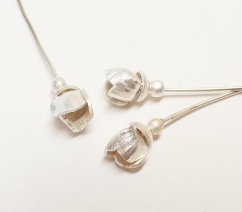 Judy Larson's Altering Your Dapping Block - , Tools For Wire Jewelry, Tools, dapped metal petals