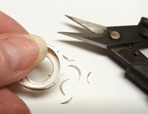 Judy Larson's Trimming Around a Bezel - , General Education, , trimming a bezel backplate